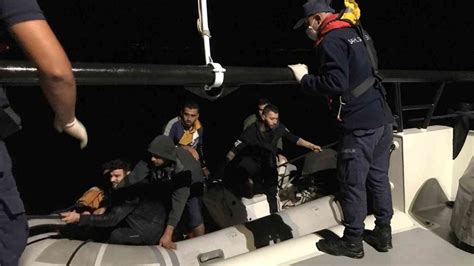 Datça’da 29 düzensiz göçmen kurtarıldı